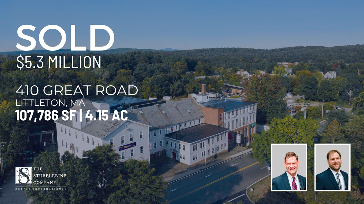 The Stubblebine Company/Corfac International Arranges The Sale Of 410